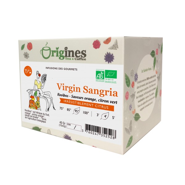 Rooïbos Bio Virgin Sangria - 15x2g