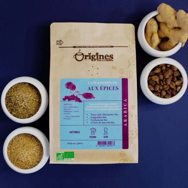 Café aux épices - Collection Cafés Gourmands - 250 gr moulu